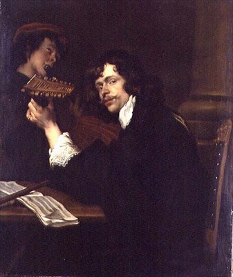Bir müzisyenin portresi by Peeter Franchoys