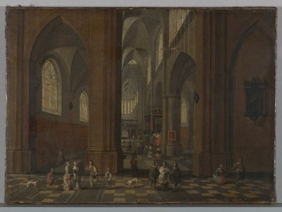 Kilise İç by Peeter Neeffs the Elder