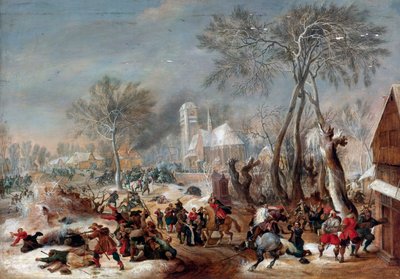 Seksen Yıl Savaşları (Hollanda isyanı veya dilencilerin isyanı) by Peeter Snayers