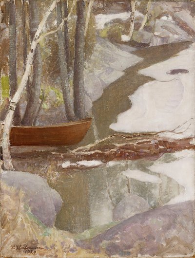 Bahar Manzarası, 1929. by Pekka Halonen