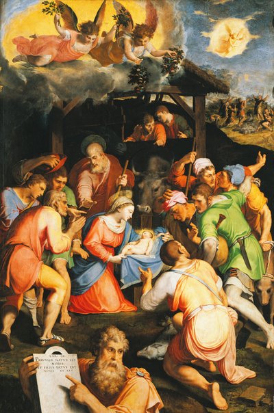 Çobanların Hayranlığı, Pellegrino Tibaldi (1541-1583) by Pellegrino Tibaldi