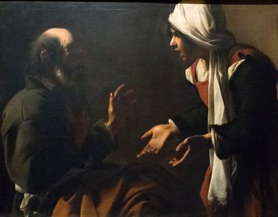 Aziz Petrus'un Reddi (panel üzerine yağlıboya) by Pensionante de Saraceni