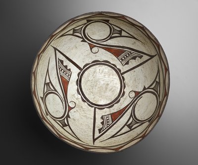 Geometrik Desenli Hamur Kasesi by People Zuni