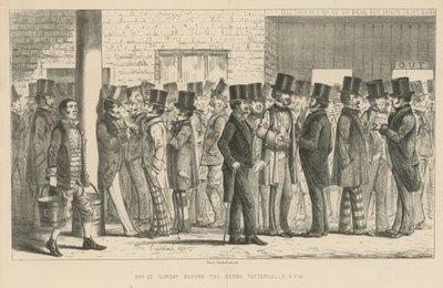 ಡರ್ಬಿ ಟರ್ಕಿ ಮೊದಲು ಭಾನುವಾರ by Percy Cruikshank