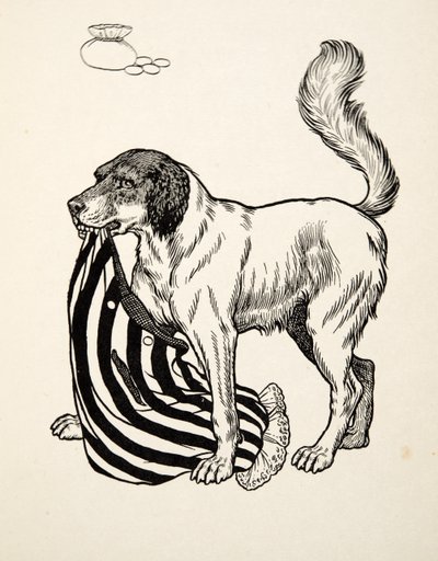 A Good Finder, A Hundred Anecdotes of Animals, pub. 1924 (gravür) by Percy J. Billingshurst