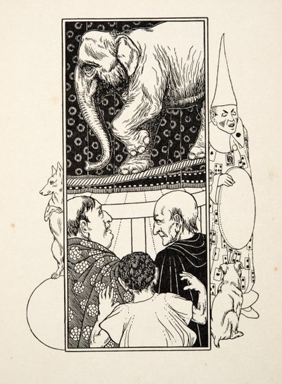 Fil Halat Dansı, Hayvanların Yüz Anekdotundan, pub. 1924 by Percy J. Billingshurst