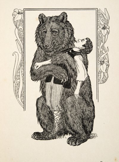 Hayvanların Yüz Anekdotlarından Ayı ve Çocuk, pub. 1924 by Percy J. Billingshurst