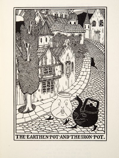Toprak Çömlek ve Demir Çömlek, Fontaine Fables, pub