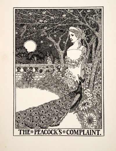 Ezop'un Yüz Masallarından Tavus Kuşu Şikayeti, yayın.1903 by Percy J. Billingshurst