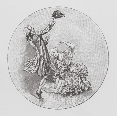 Dans etmek (lito) by Percy Macquoid