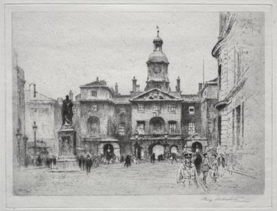 At Muhafızları, Whitehall by Percy Robertson