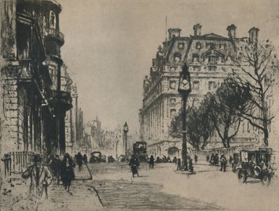 Piccadilly, 1927. by Percy Robertson