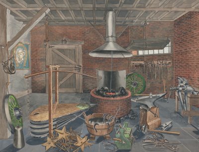 Demirci Dükkanı, 19351942. by Perkins Harnly