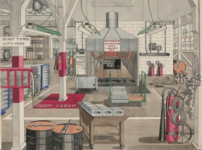 Japon Cilası Daldırma Kazanı, 1946. by Perkins Harnly