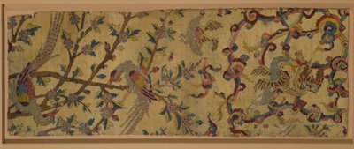 Angel halı parçası (yün ve ipek hav) by Persian School