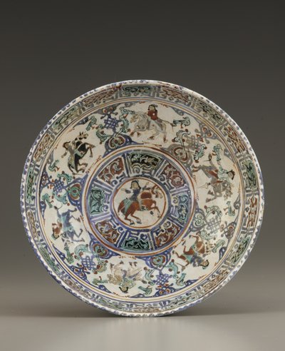 Kase, Kaşan, İran, Selçuklu hanedanı, 12. yüzyıl sonu-13. yüzyıl başı (seramik) by Persian School
