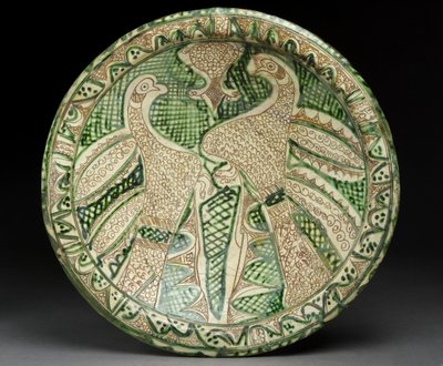 Çanak, 13-14. yüzyıl (toprak çanak çömlek) by Persian School
