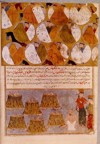 Moğol çadırları ve Cengiz Han tutsakları (1162-1227): Cengiz Han, Jadjirat kabilesinden bir Moğol olan Djamuqua