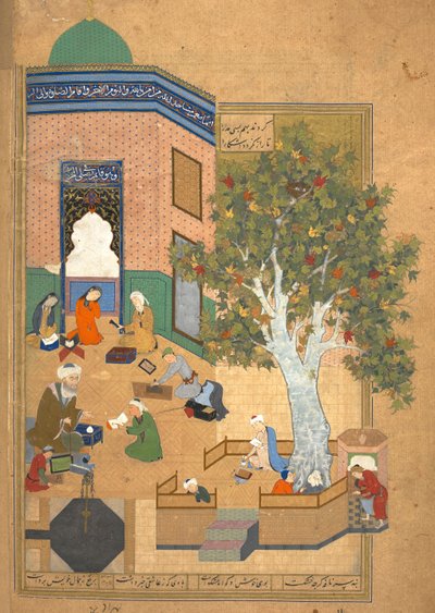Veya. 6810, f.106v by Persian School
