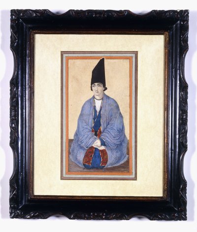 Genç Kaçar Prensin Portresi, 1850 dolayları by Persian School