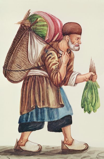 Bahçıvan (kağıt üzerinde wc) by Persian School