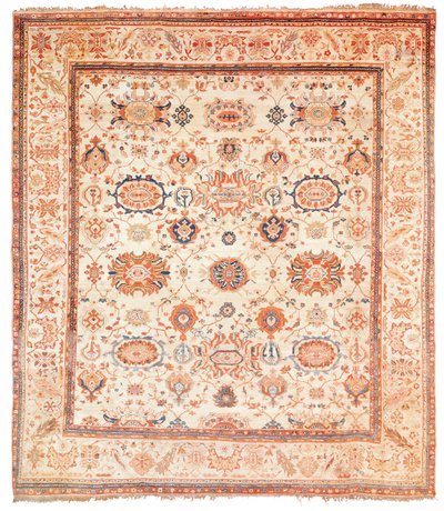 Ziegler halısı, Sultanabad bölgesi, Batı İran, c.1880 by Persian School