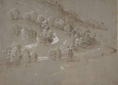 Peyzaj recto, Peyzaj tersi, 1489-90. by Perugino