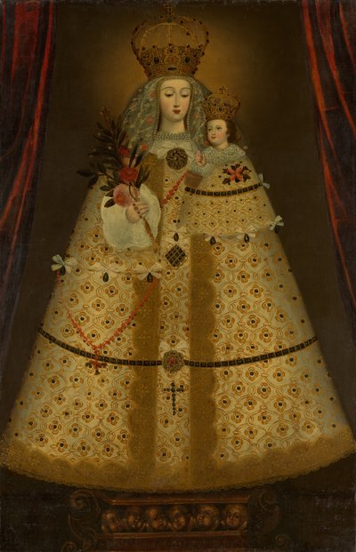 Guapulo Our Lady, 18. yüzyıl. by Peruvian