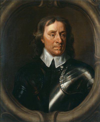 Oliver Cromwell, c.1653-55 (tuval üzerine yağlı boya) by Peter (studio of) Lely