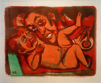 Hanna ve Sonja by Peter August Böckstiegel