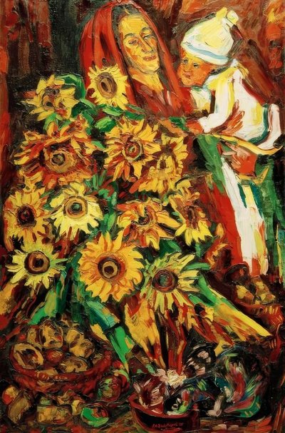 Hannah ve Vincent by Peter August Böckstiegel