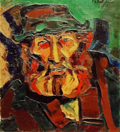 Bir Çiftçi Başkanı by Peter August Böckstiegel