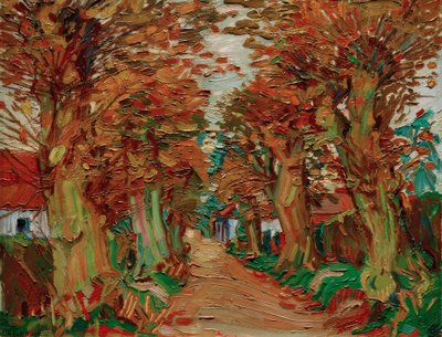 ıhlamur caddesi by Peter August Böckstiegel