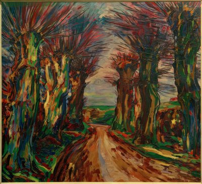 Weidenallee by Peter August Böckstiegel