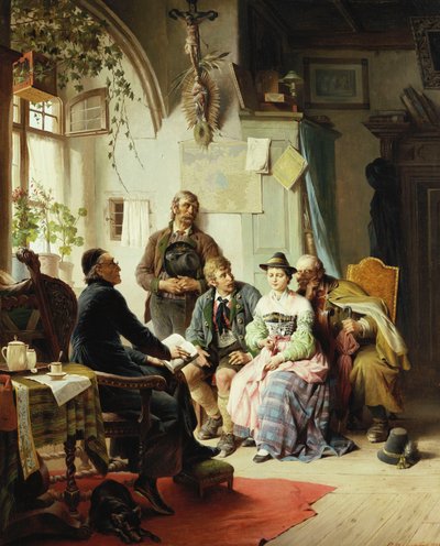 Evlilik Talimatları, 1878 by Peter Baumgartner