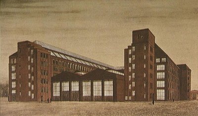 AEG Yüksek Gerilim Fabrikası, Berlin by Peter Behrens