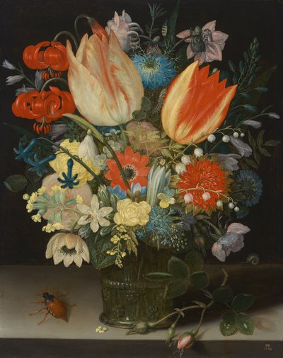 Laleli Natürmort, 1623. by Peter Binoit