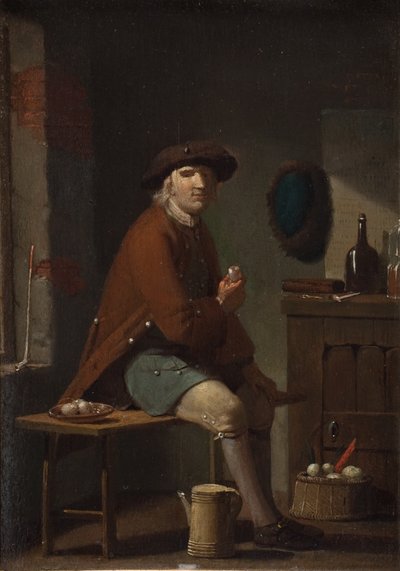 Piposunu İçen Bir Adam by Peter Cramer