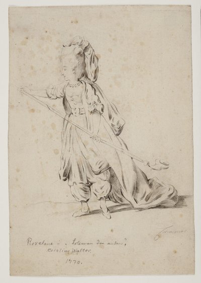 Caroline Walter, "İkinci Süleyman"da Roxane rolünde by Peter Cramer