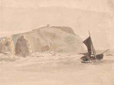 Needles açıklarında gemi enkazı, Wight Adası by Peter DeWint