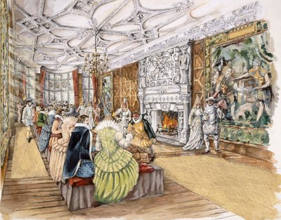 Berry Pomeroy Kalesi, c1600, c1990-2010 by Peter Dunn
