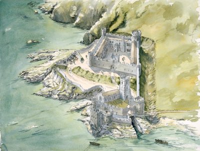 Dartmouth Kalesi, c1550, c1990-2010 by Peter Dunn
