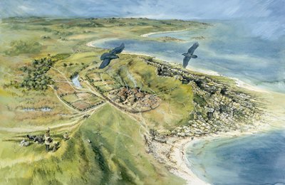 Nornour, Scilly Adaları, MÖ 500, c 1990-2010 by Peter Dunn