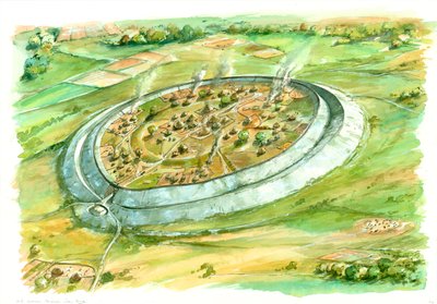 Eski Sarum, Demir Çağı, c1990-2010 by Peter Dunn