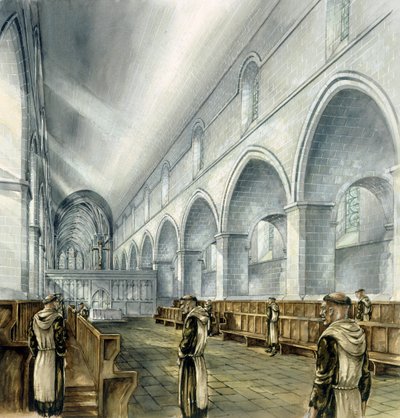 Rievaulx Manastırı, 13. yüzyıl, 1990-2010 by Peter Dunn