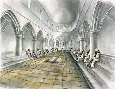 Rievaulx Manastırı, 14. yüzyıl, 1990-2010 by Peter Dunn
