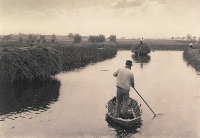 ನಾರ್ಫೋಕ್ ಬ್ರಾಡ್ಸ್, c.1886 ಟರ್ಕ್‌ನಲ್ಲಿ ಮಾರ್ಷ್ ಹೇ, ಲೈಫ್ ಅಂಡ್ ಲ್ಯಾಂಡ್‌ಸ್ಕೇಪ್ ಅನ್ನು ಕ್ವಾರ್ಟರ್ ಮಾಡುವುದು by Peter Emerson und Thomas Goodall