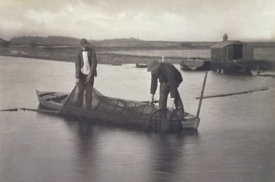 Yılanbalığı Ağının Alınması, 1886 dolayları by Peter Emerson und Thomas Goodall