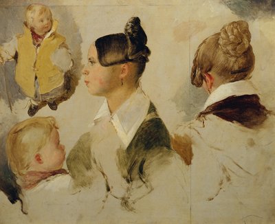 Figürel Öğrenci by Peter Fendi