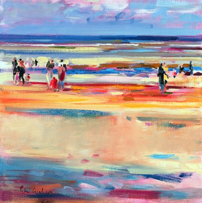 Boulevard de Boudin, 2001 by Peter Graham (Contemporary)